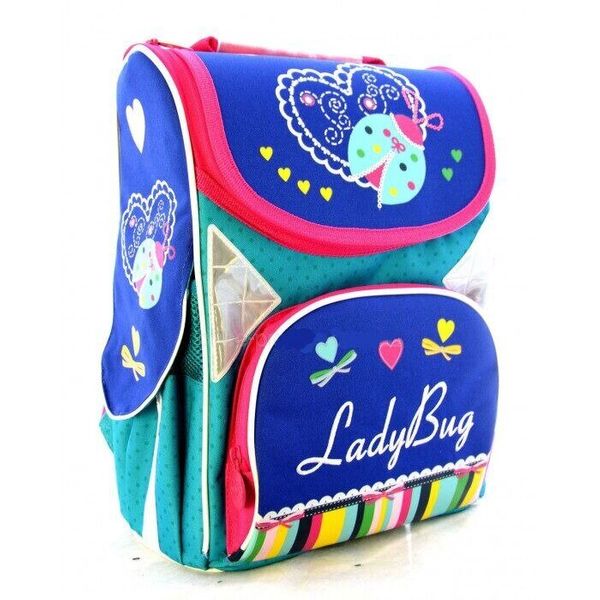 

Ранец школьный Cool For School Ladybug 701 для девочки Синий (CF85277)