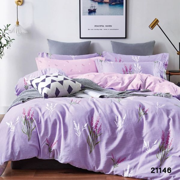 

Комплект постельного белья Viluta ранфорс 21146 Евро