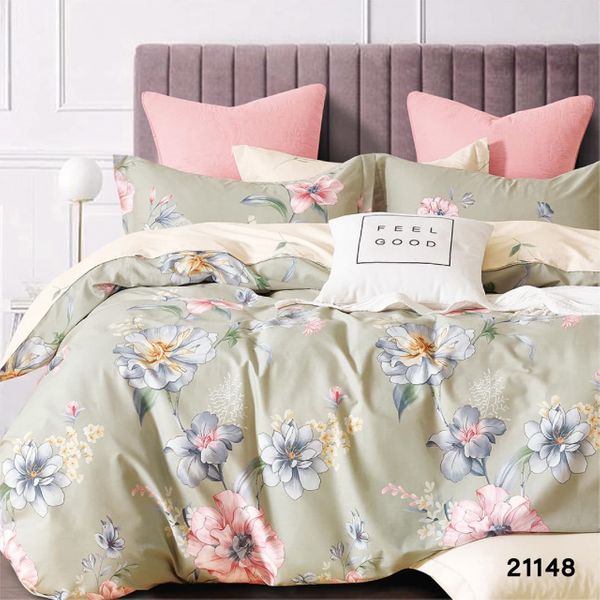 

Комплект постельного белья Viluta ранфорс 21148 Евро