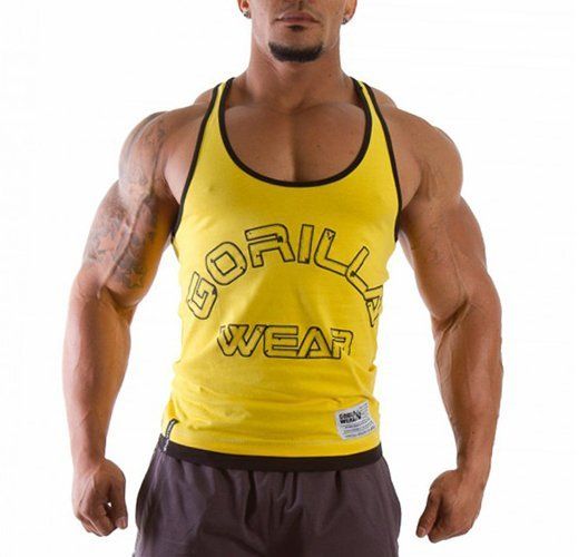 

Майка Logo Stringer Gorilla Wear M Желтый