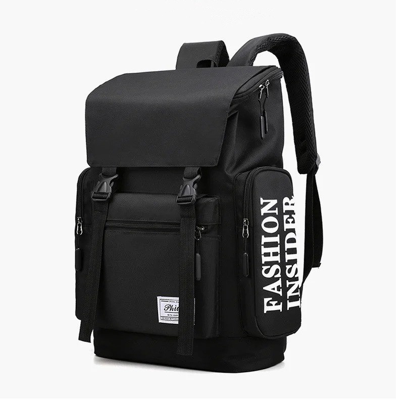 

Рюкзак мужской BR-S FASHION вместительный черный