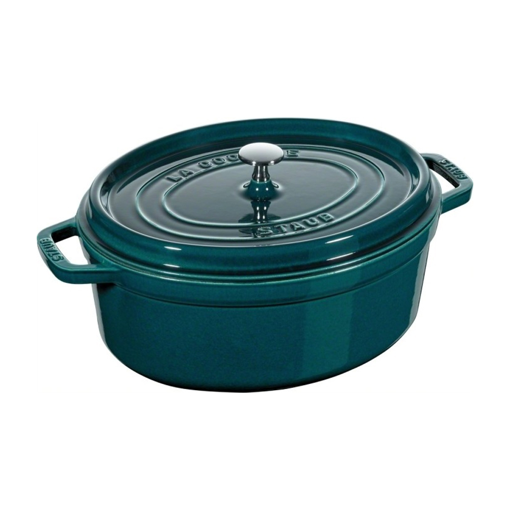 

Кокотница морской волны овальная диам. 31 см - Staub - 40510-598-0