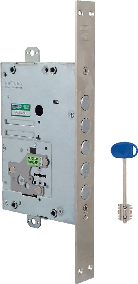 

Замок Mottura 52J525D8005DCWM 5-риг. правый кл 6см
