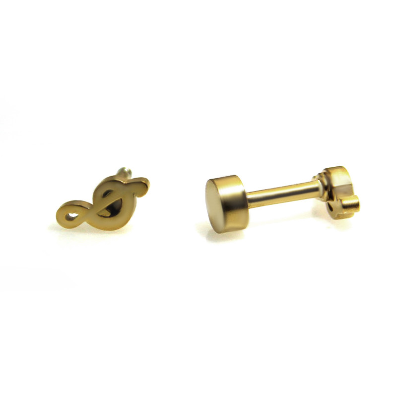 

Серьги Steel Story из медицинской стали 316L, СС-1231