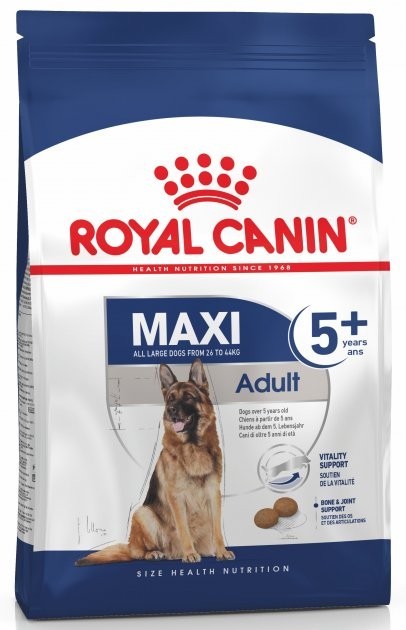 

Сухой корм Royal Canin Maxi Adult 5+ для собак крупных пород старше 5 лет 4 кг (3182550402293)