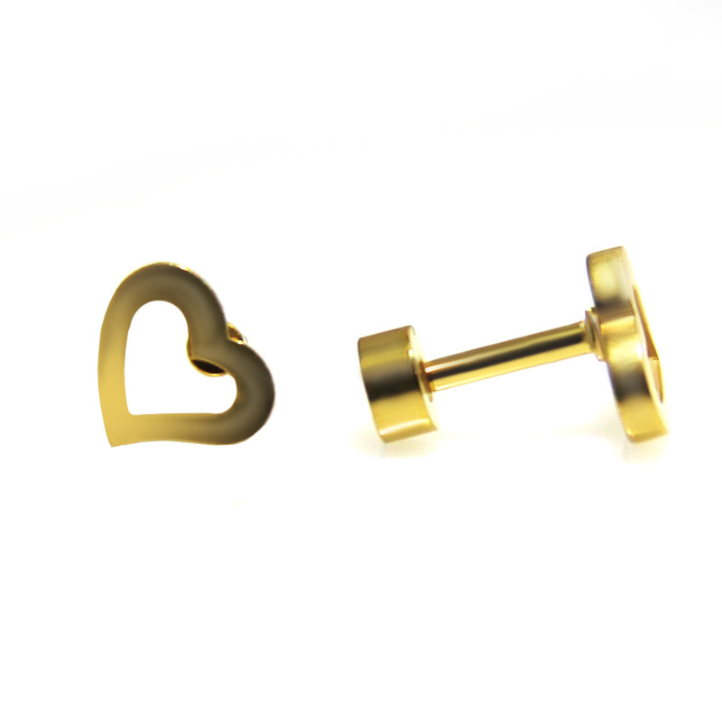 

Steel Story Серьги из медицинской стали 316L, СС-1234