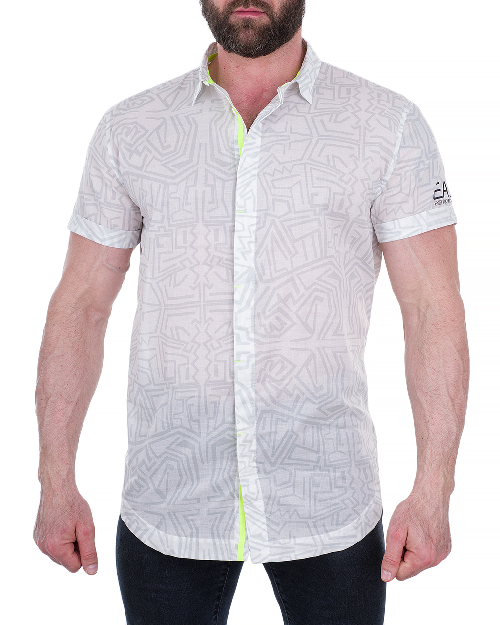 

Сорочка чоловіча ARMANI EA7 (3YPC01-PN62Z-0101/7) XXXL