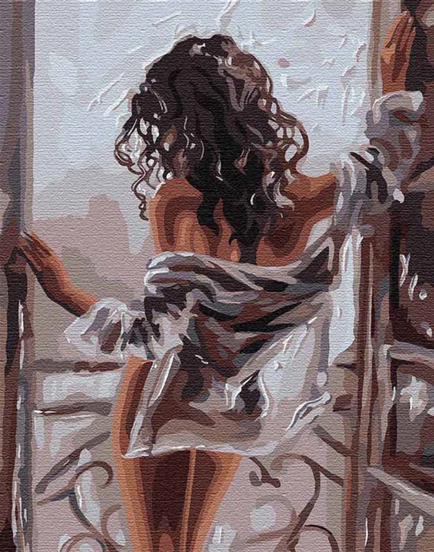 

Картина для рисования по номерам Идейка Женская красота 40х50 см (КНО4602)