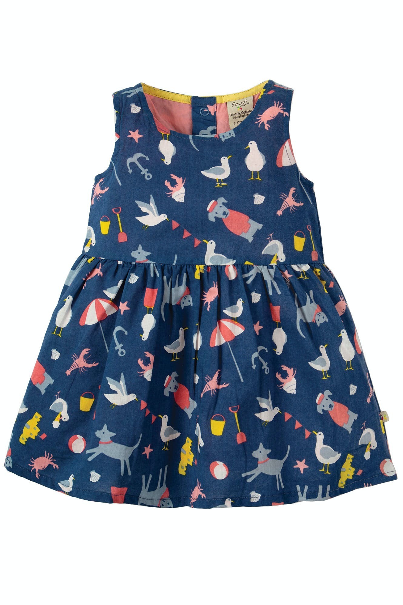 

Платье Frugi,Clara Cambric, 92см, синие