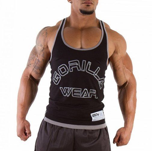 

Майка Logo Stringer Gorilla Wear S Черный