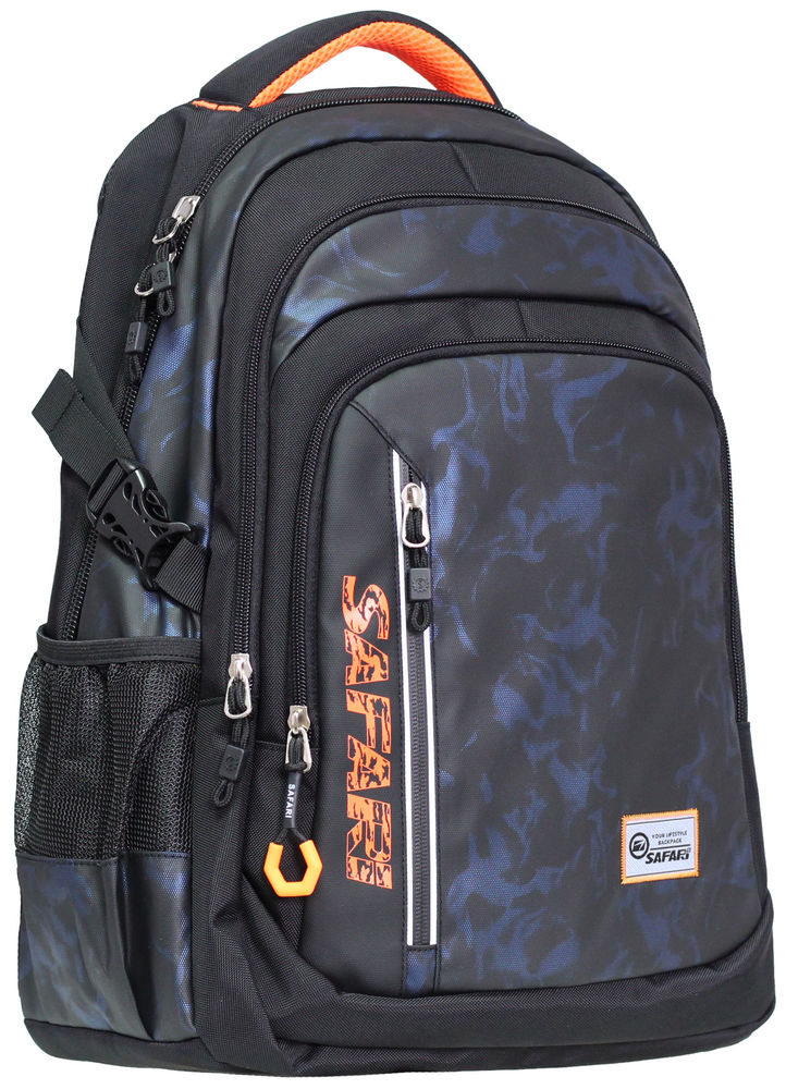 

Рюкзак Safari Sity 45x30x21 см 28 л Черно-синий (21-198L-1/8591662211986)