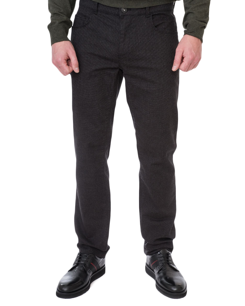 

Брюки чоловічі TRUSSARDI JEANS (52J00007-1T003199-B003-K299/19-20-2) Чорний, Брюки чоловічі TRUSSARDI JEANS (52J00007-1T003199-B003-K299/19-20-2) Чорний 38