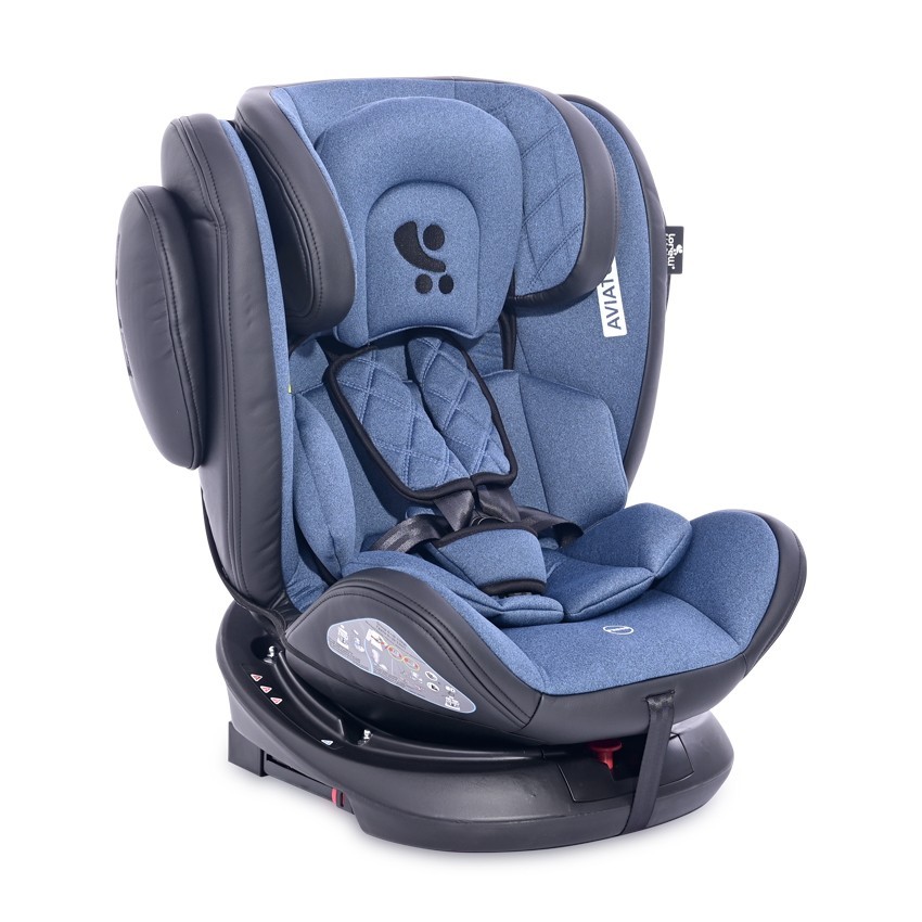 

Автокресло Lorelli Aviator + sps + isofix (0-36 кг) Синее