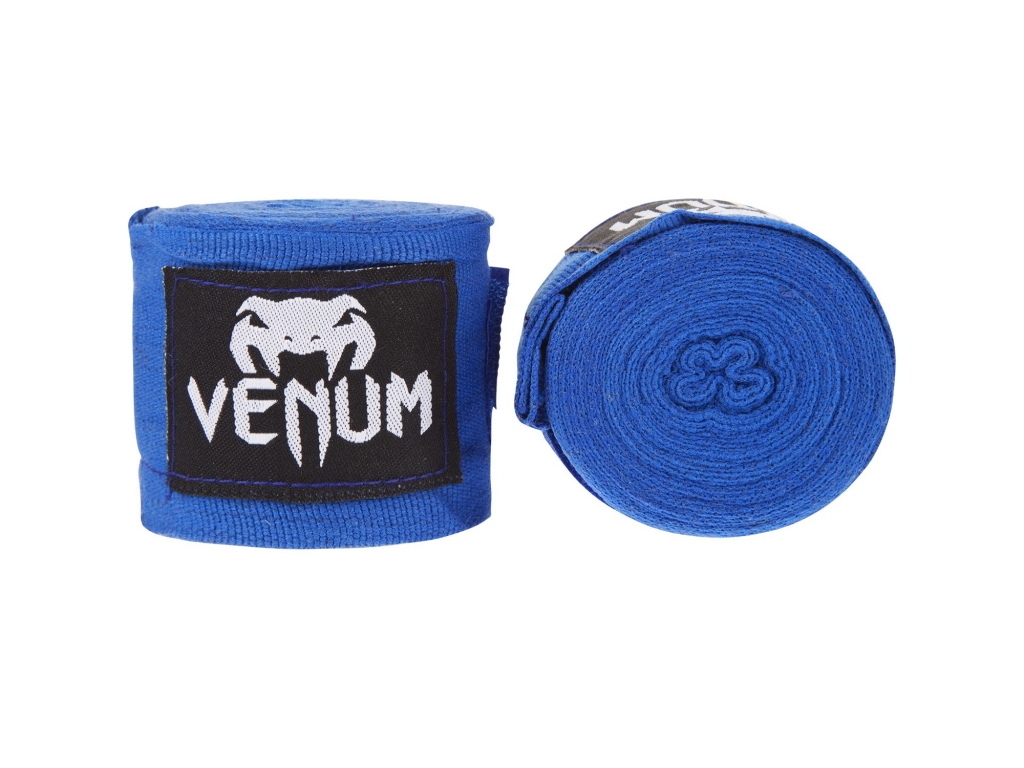 

Бинты VENUM Kontact Boxing Handwraps 4 м синий (3980)