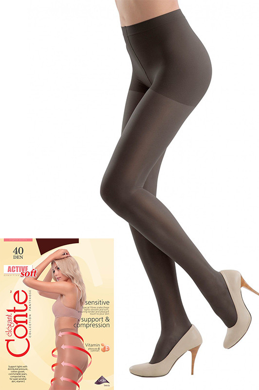 

Conte Active Soft Колготки 40 den nero размер 3
