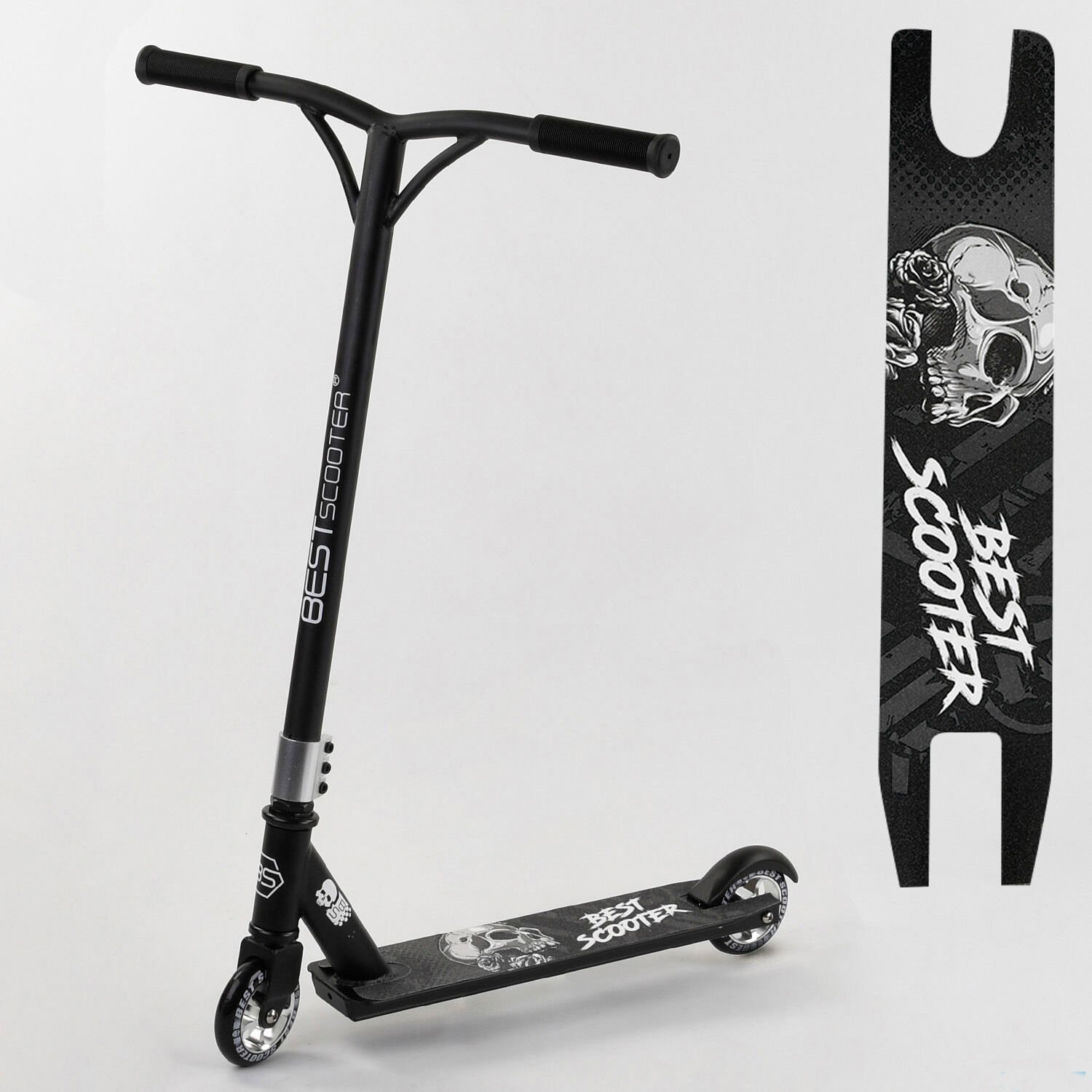 

Самокат CH Best Scooter 30903 Серый трюковый