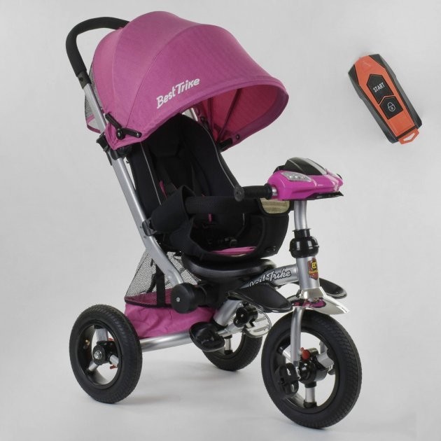 

Велосипед 3х-колесный Best Trike Розовый 698 32-110