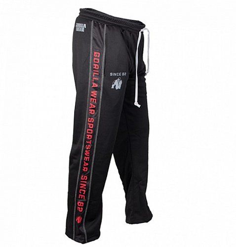 

Штаны Functional Mesh Gorilla Wear XXL/3XL Черно-красный
