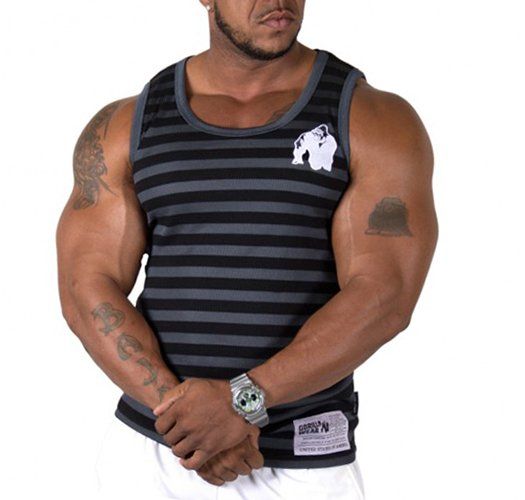

Майка Stripe Stretch Gorilla Wear S/M Черный