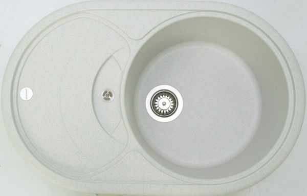

Кухонна мийка Adamant SHELL 775х495х200, з сифоном, 10 old stone