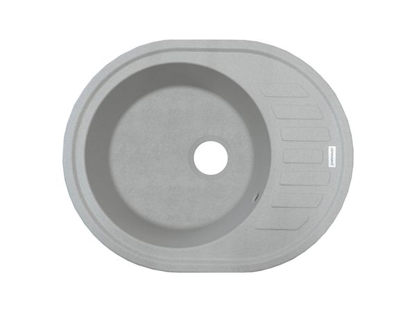 

Кухонна мийка Adamant OVUM 620х500 мм, з сифоном, 10 old stone