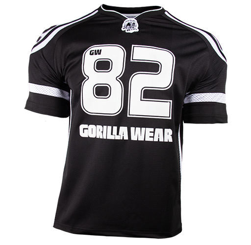 

Футболка Athlete Gorilla Wear 4XL Черно-белый