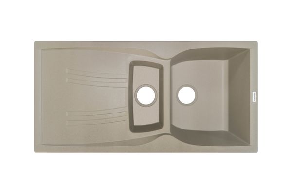 

Кухонна мийка Adamant NEW LINE PLUS 990х500 мм, з сифоном, 02 сахара