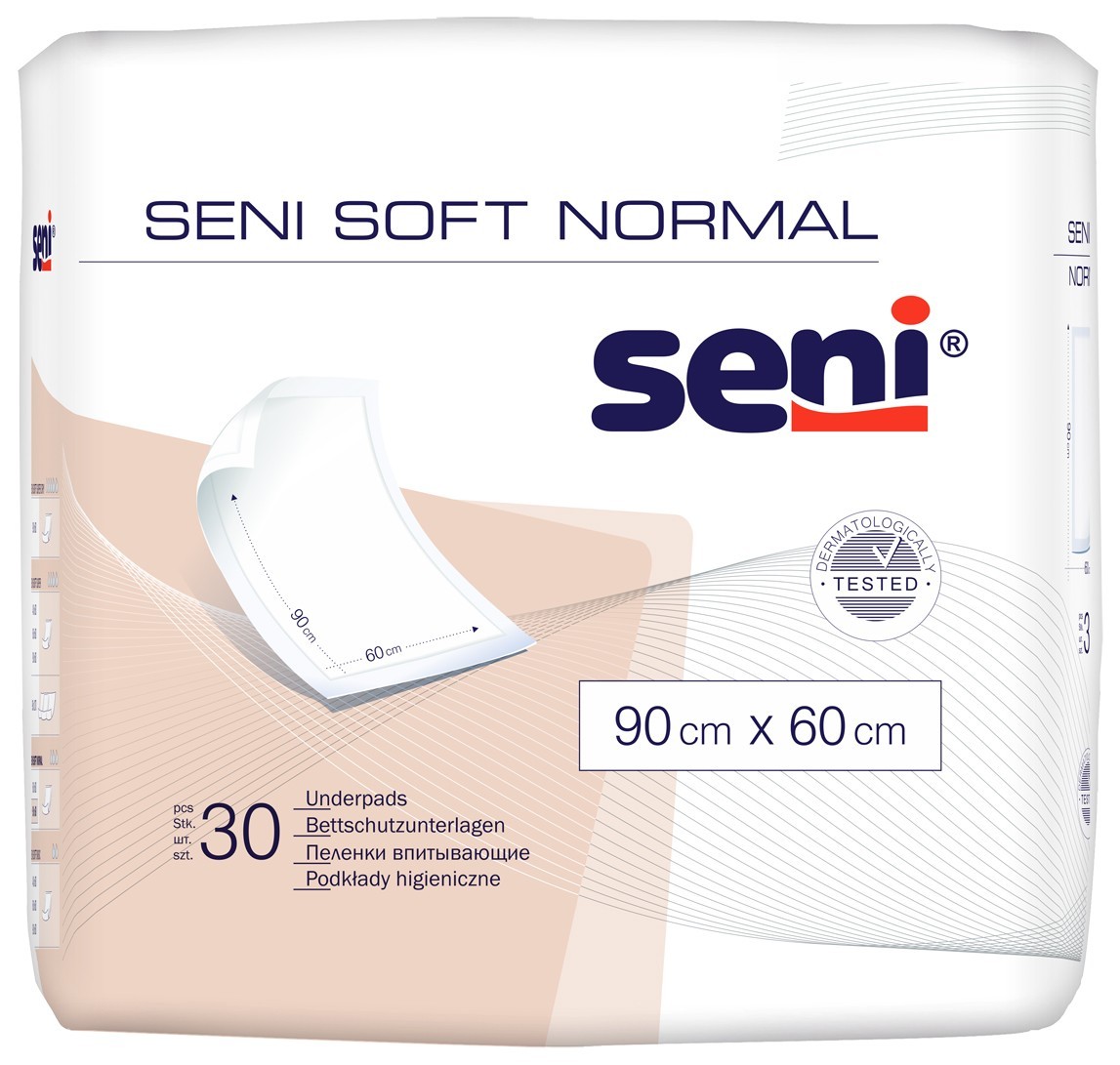 

Пелюшки гігієнічні SENI SOFT Normal 90х60 см (30 шт)