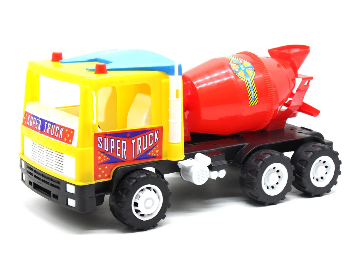 

Пластиковая бетономешалка Супер Трек желтый Kinderway (KW-14-005-1) (164375)