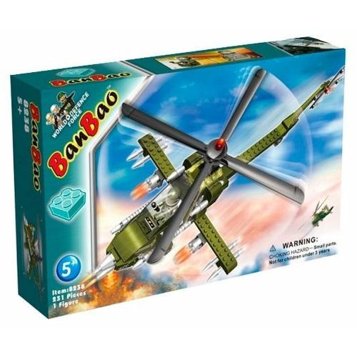 

Конструктор Вертолет 231 дет BanBao (8238) (163980)