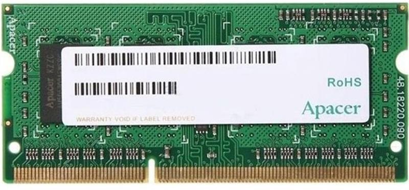 

Модуль памяти SO-DIMM 8GB/1600 1.5V DDR3 Apacer (DS.08G2K.KAM)