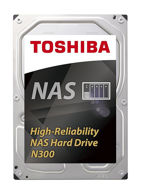 

Накопитель HDD SATA 6.0TB Toshiba N300 NAS 7200rpm 128MB (HDWN160UZSVA)