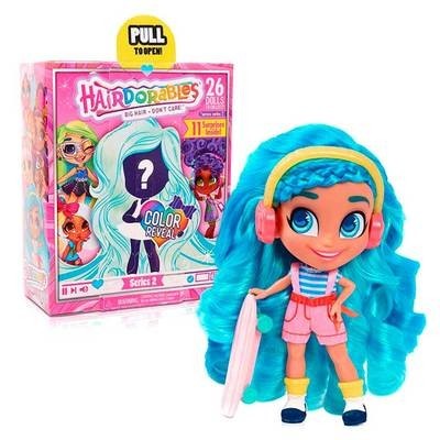 

Игрушка кукла Hairdorables Dolls с аксессуарами, розовая коробка