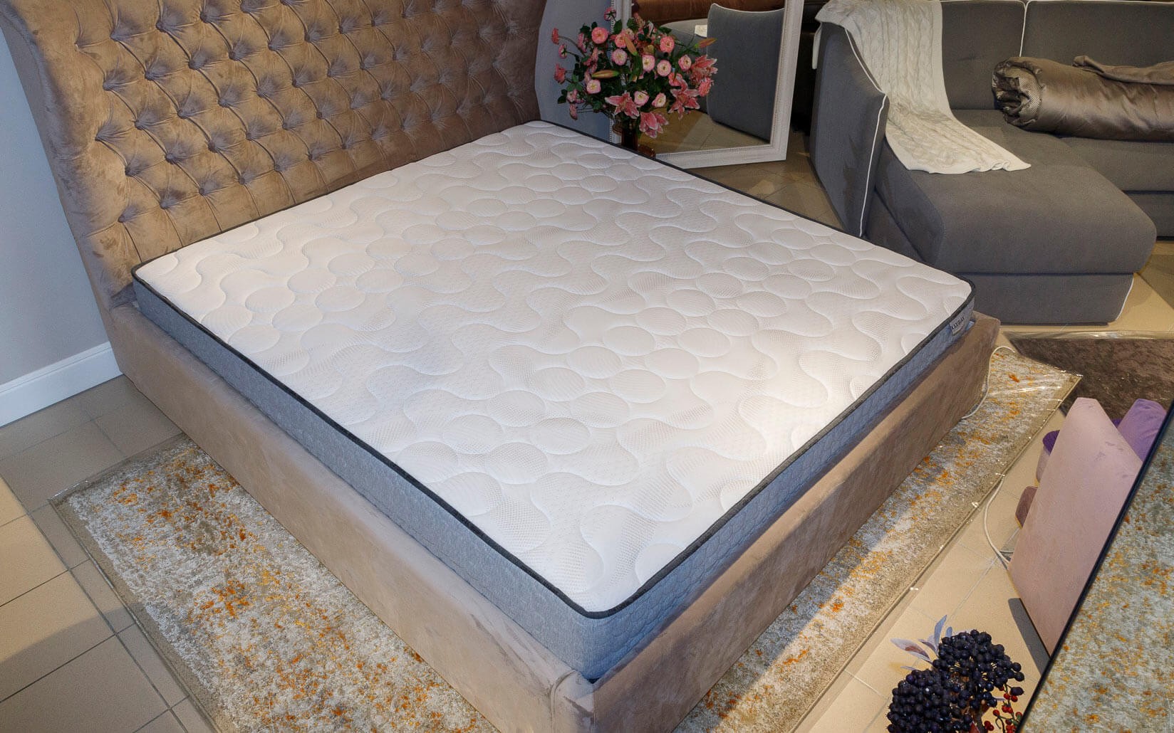 

Матрас Karibian Descanso damac grey 90 x 200 см