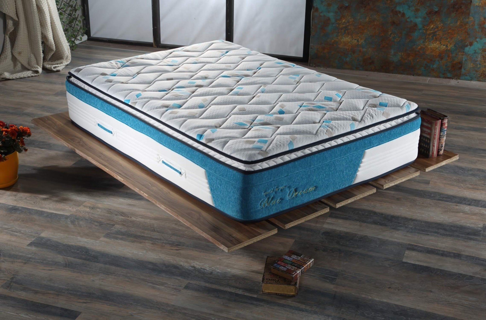 

Матрас BedGO Mattress blue dream 180 x 200 см