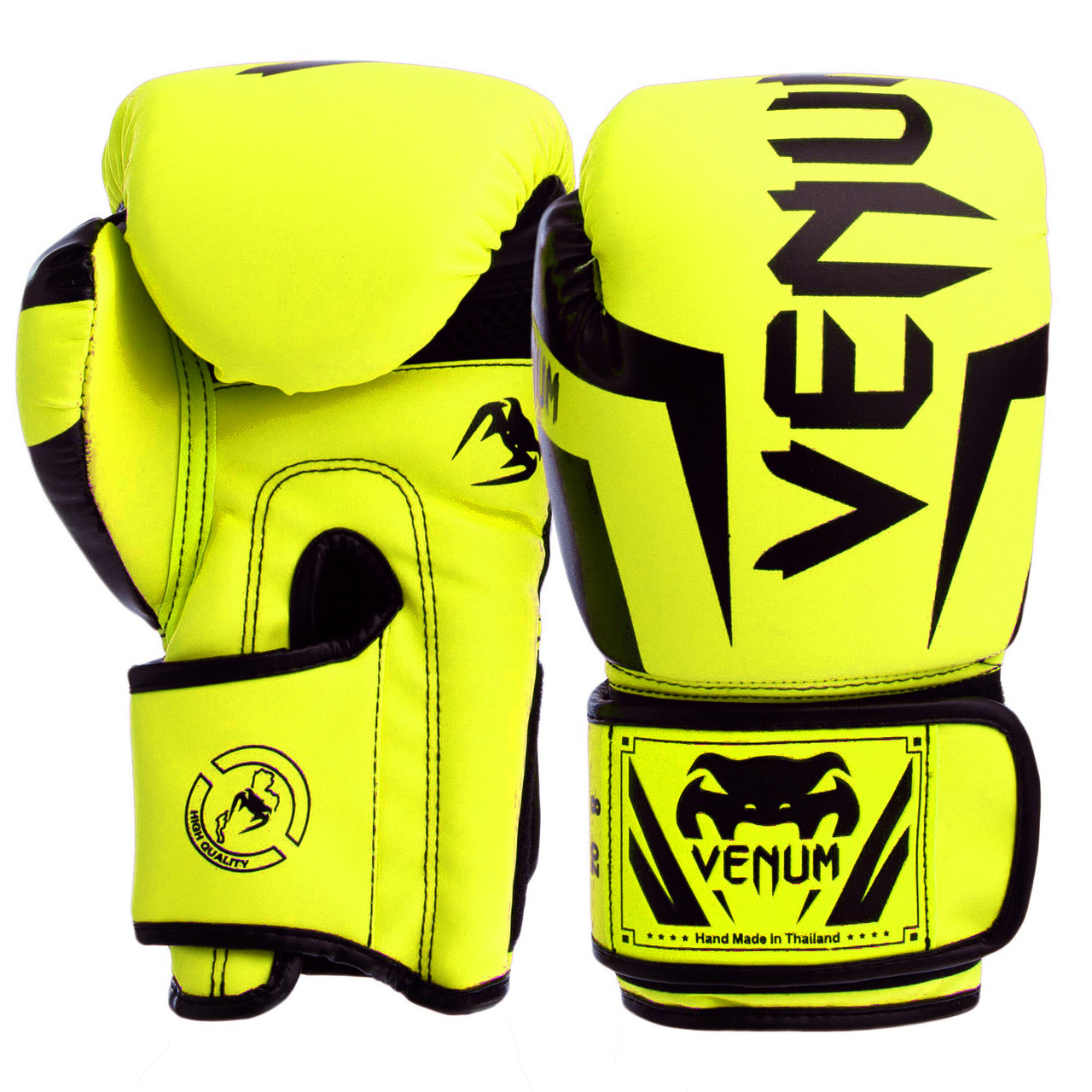 

Перчатки для бокса и единоборств Venum CHALLENGER Pro PU 5698 Green-Black 12 унций