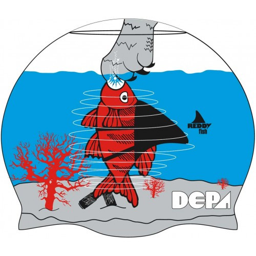 

Шапочка для плавания DEPA Reddy fish2