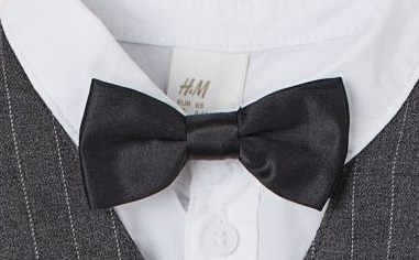 

Бабочка для мальчика H&M 775623004 One Size Черный 64939