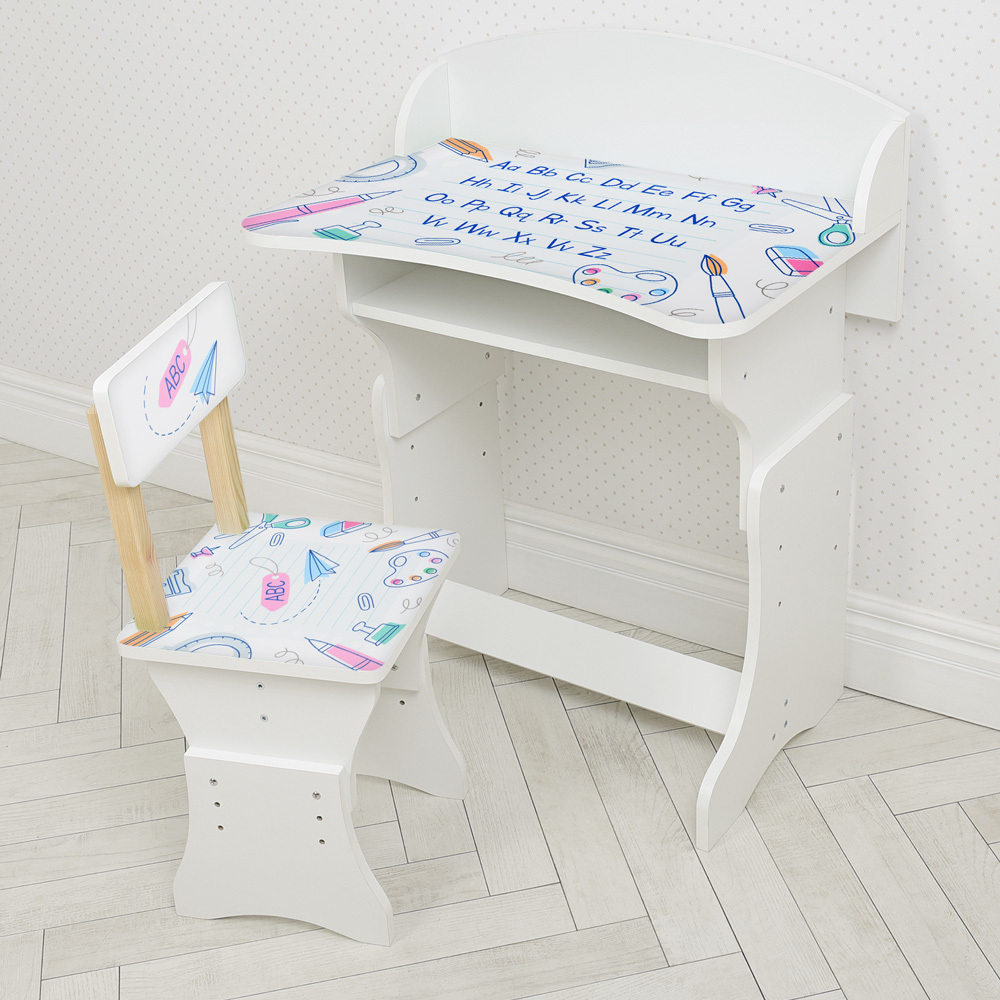 

Парта Bambi Алфавит HB-301-86 White / Mint (HB-301-86)