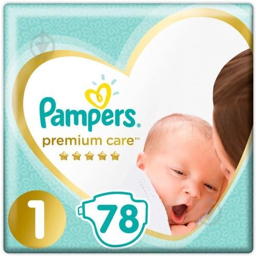 

Підгузники Pampers Premium Care Размер 1 (2-5 кг) 78 шт