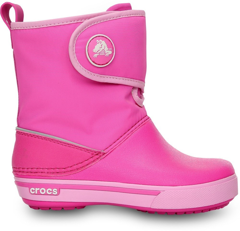 

Сапоги Crocs Kids' Crocband II.5 Gust Boot 12905-6L4-C13 30-31 Розовый