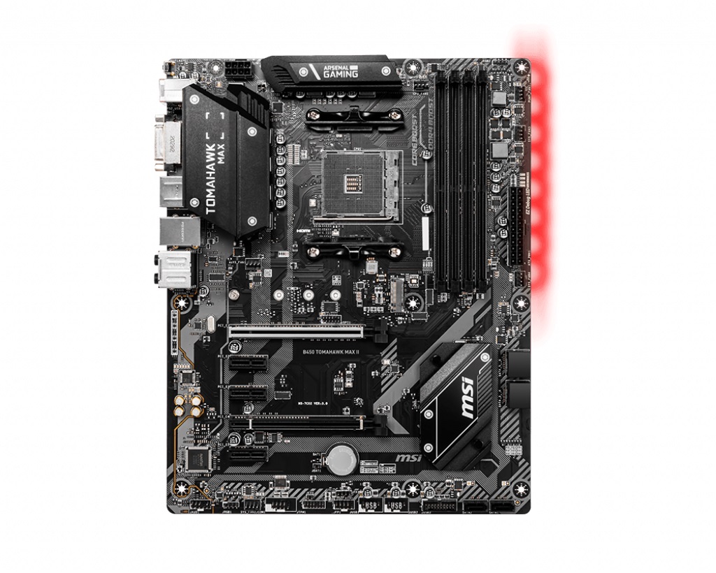 

Материнская плата MSI B450 Tomahawk Max II Socket AM4
