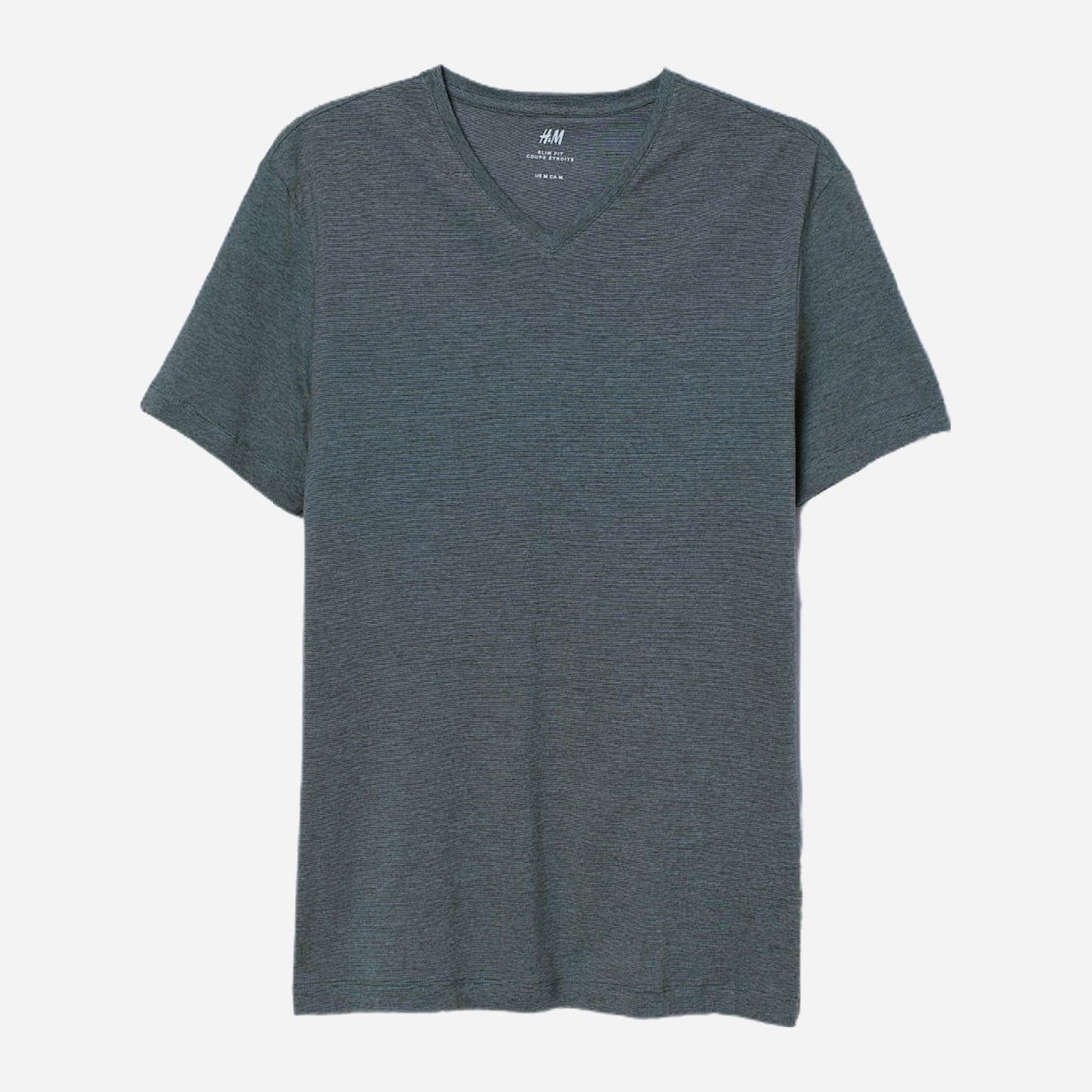 

Футболка H&M 0542533 XS Темно-бирюзовая