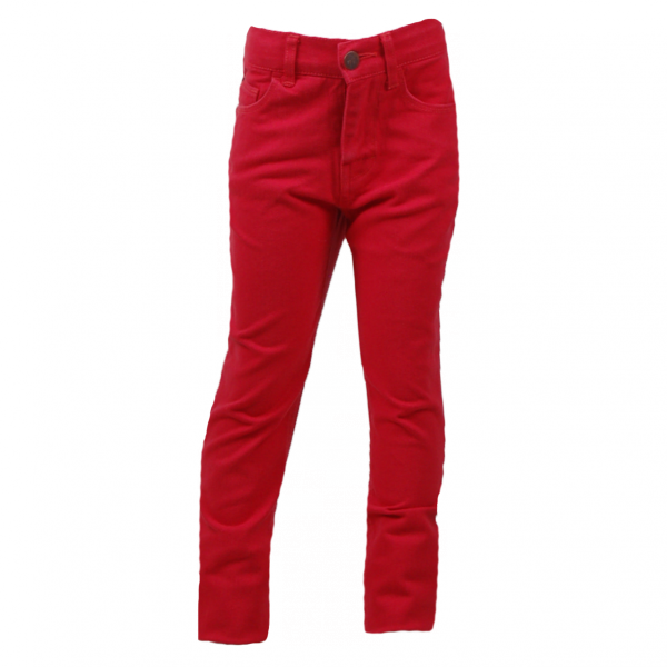 

Фирменные яркие джинсы 4 года (104 см) Z 60036-red красный цвет