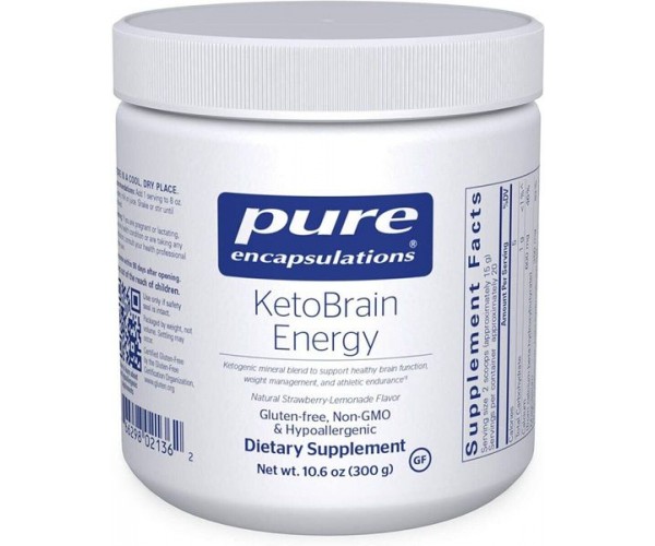 

Кетони для мозку KetoBrain Energy Pure Encapsulations 300 г (PE125)