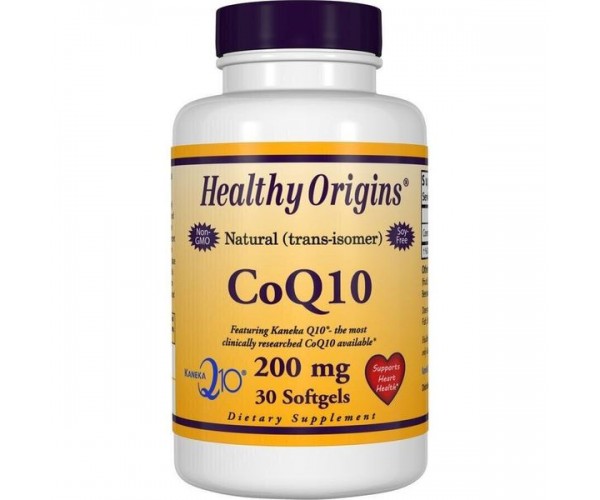 

Коензим CoQ10 Q10 Kaneka Healthy Origins 200 мг 30 капсул (HO016)