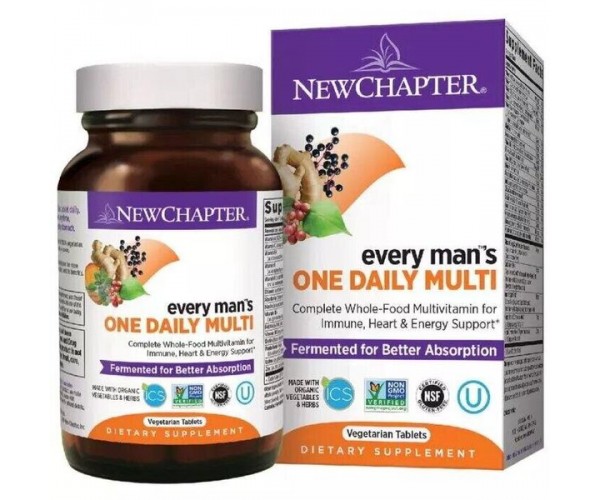 

Вітаміни для чоловіків Every Man's One Day Multi New Chapter 24 таблетки (NCR039)
