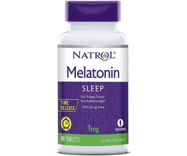 

Мелатонін Melatonin Time Release Natrol 1 мг 90 таблеток (NTRL061)