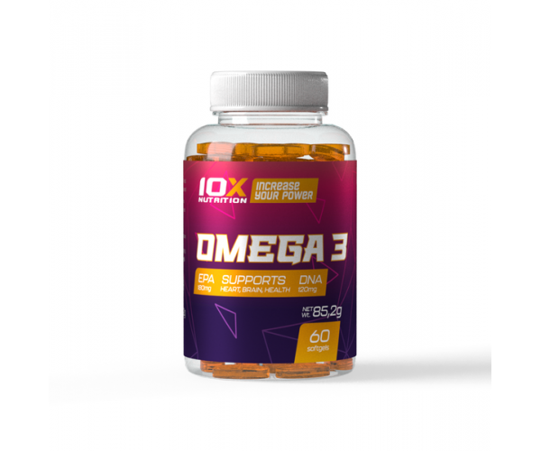 

Риб'ячий Omega 3 10X Nutrition EPA 180 мг 60 капсул (TNX017)