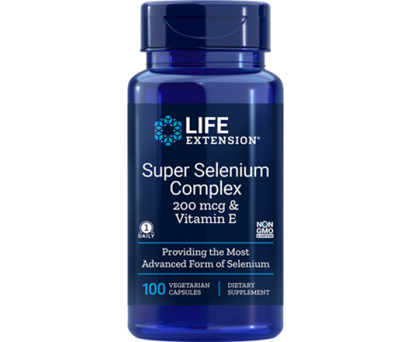 

Селен з вітаміном Е Super Selenium Life Extension комплекс 100 капсул (LE032)